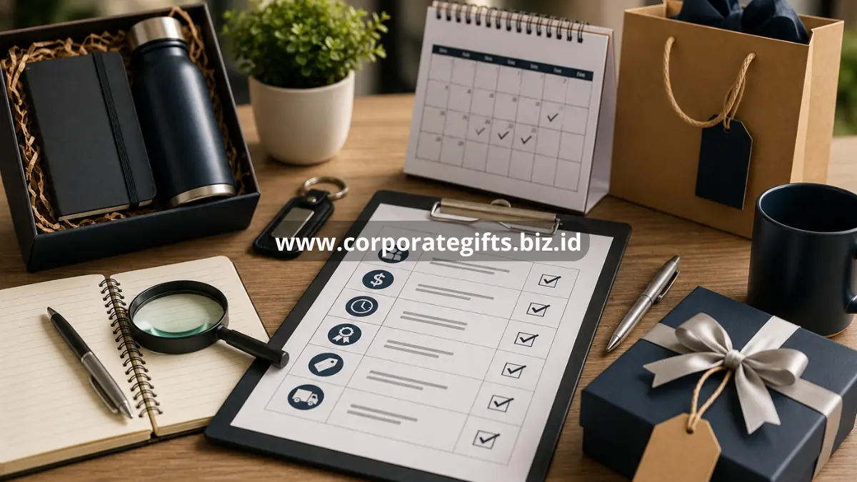 Persiapan hadiah corporate gifts yang matang