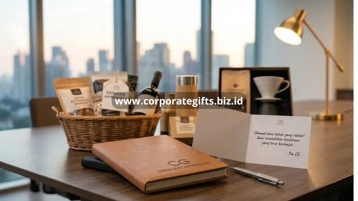 Tampilan Koleksi Hadiah Corporate