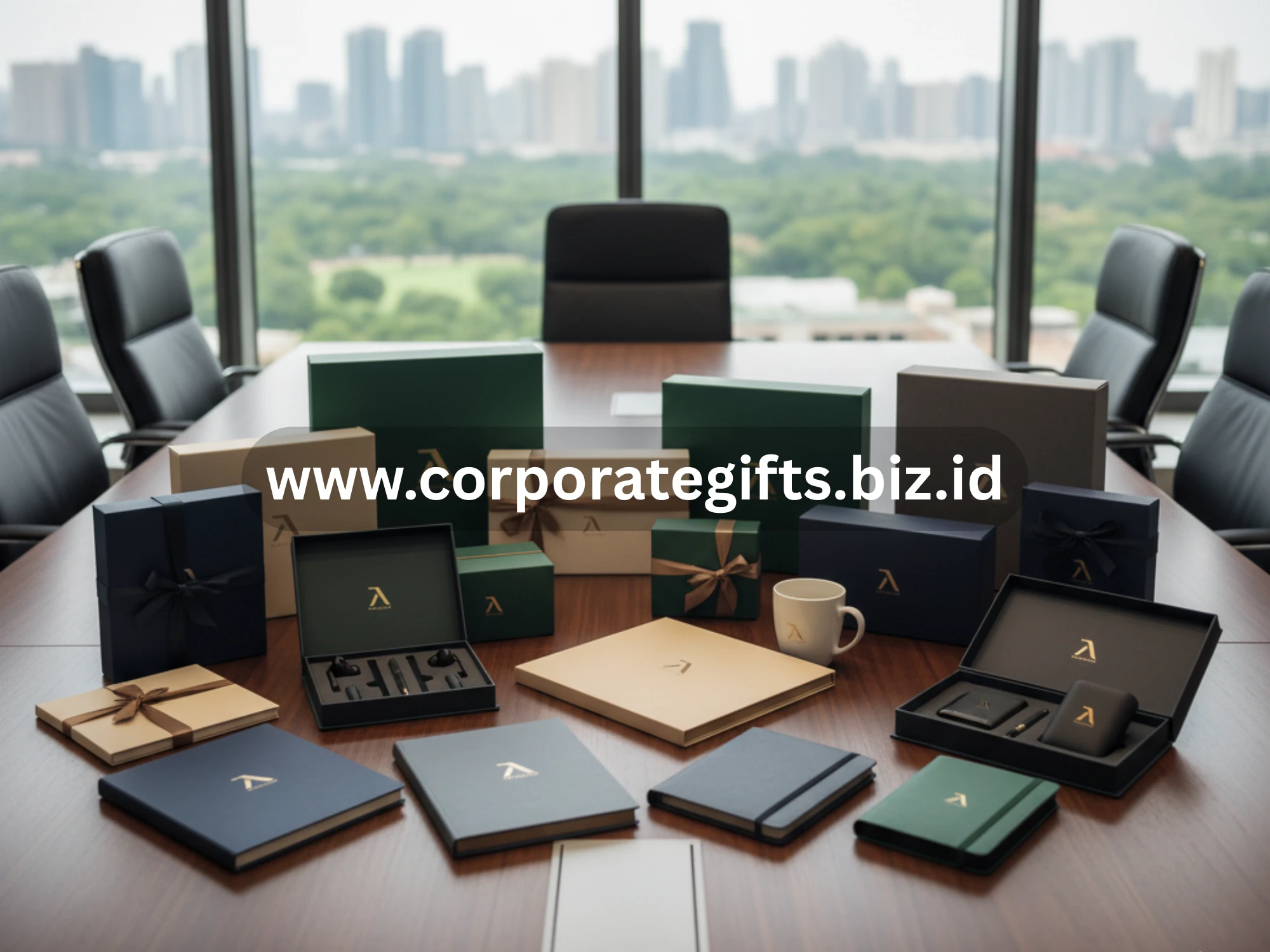 Contoh corporate gift premium untuk branding perusahaan