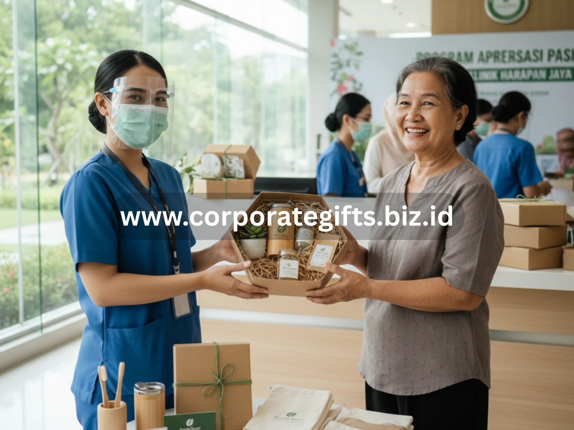 Souvenir kesehatan untuk meningkatkan loyalitas pasien