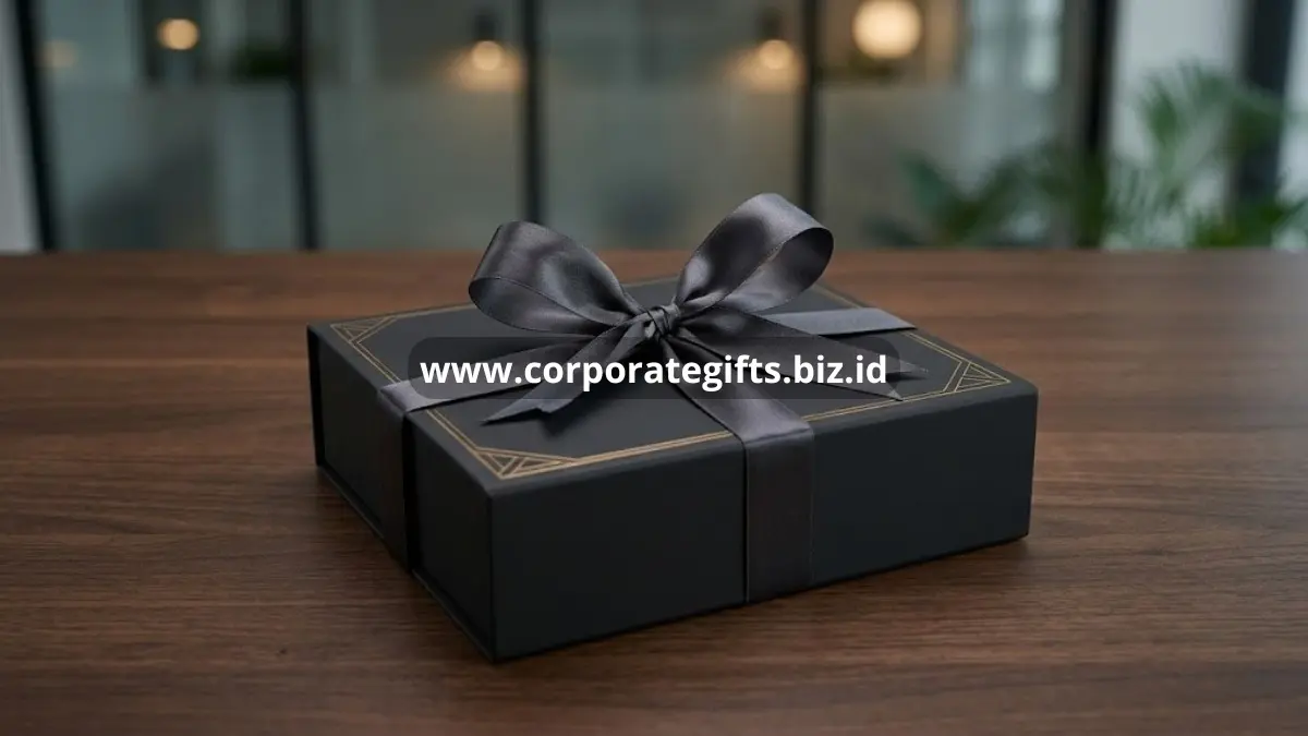 Premium Gift Box Satin Bow Product Photography