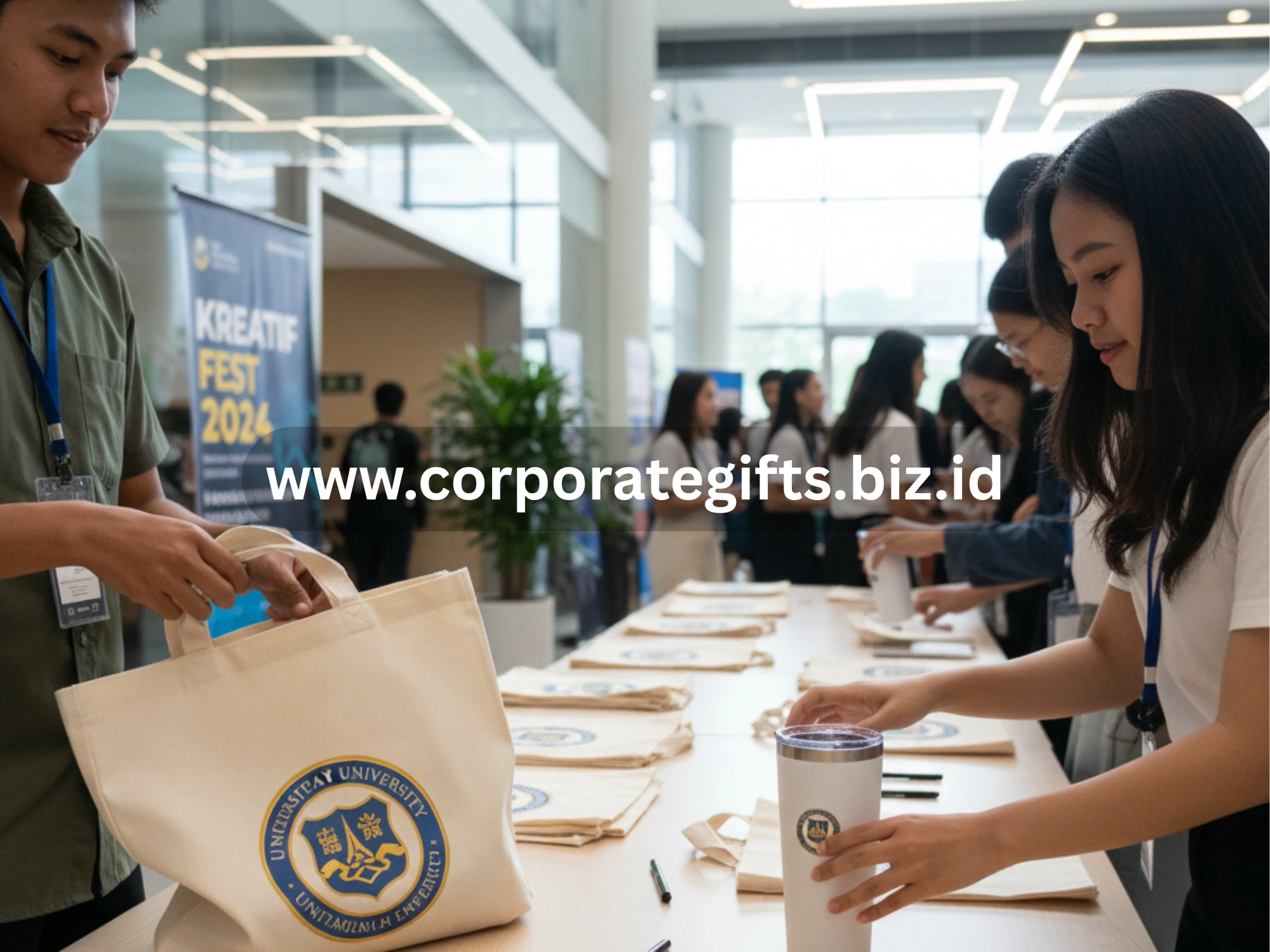 Souvenir BEM fungsional untuk peserta event kampus