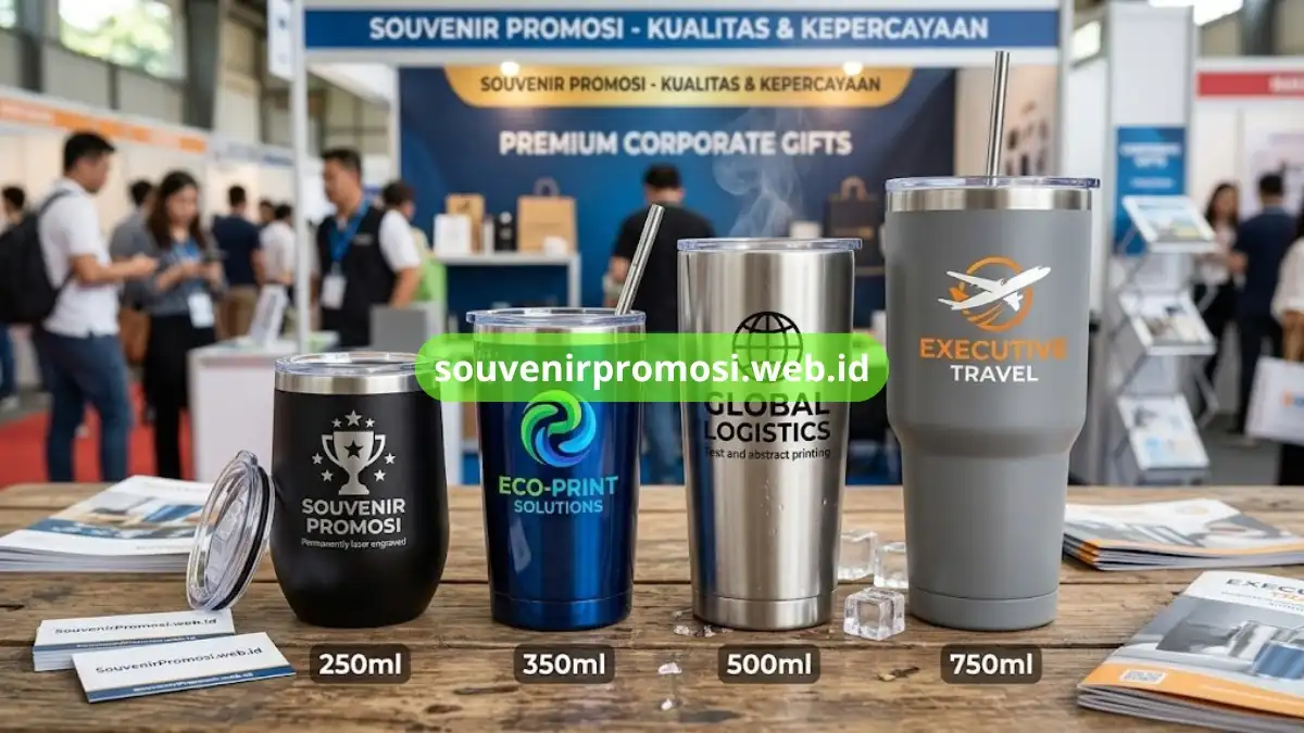 Spesifikasi Tumbler Custom Stainless Steel Souvenir Promosi