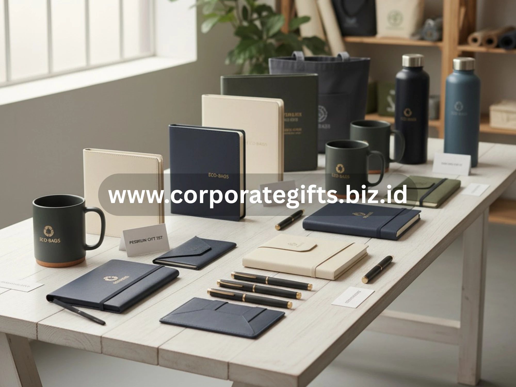 Strategi merchandise kantor eksklusif untuk memperkuat citra perusahaan