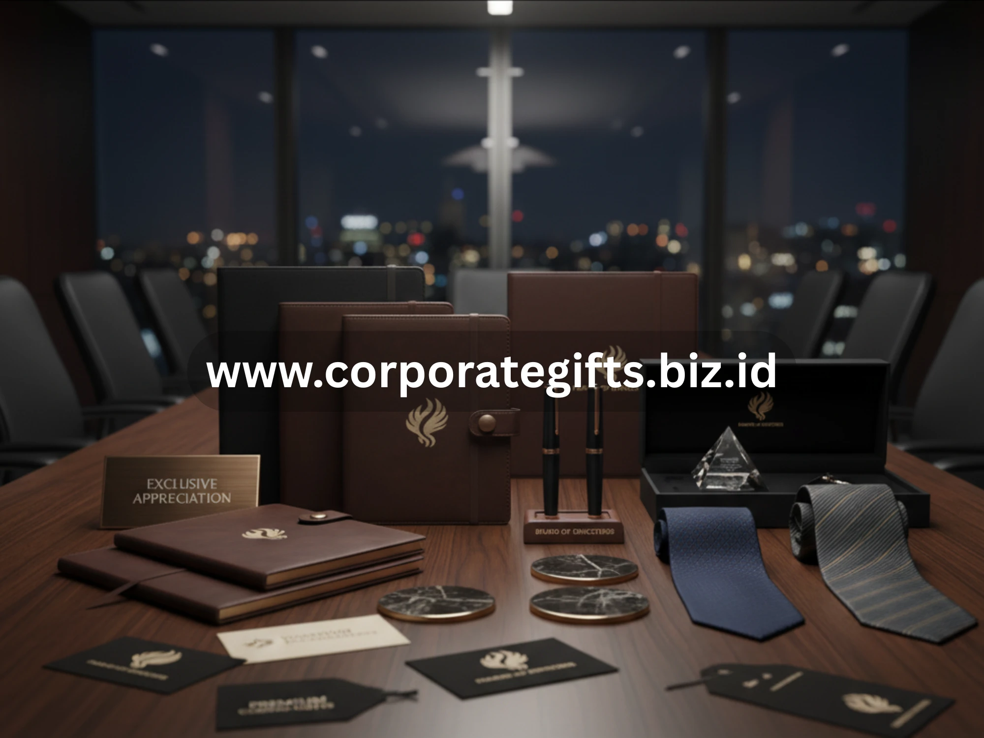 merchandise eksklusif perusahaan untuk komisaris dengan desain premium dan elegan