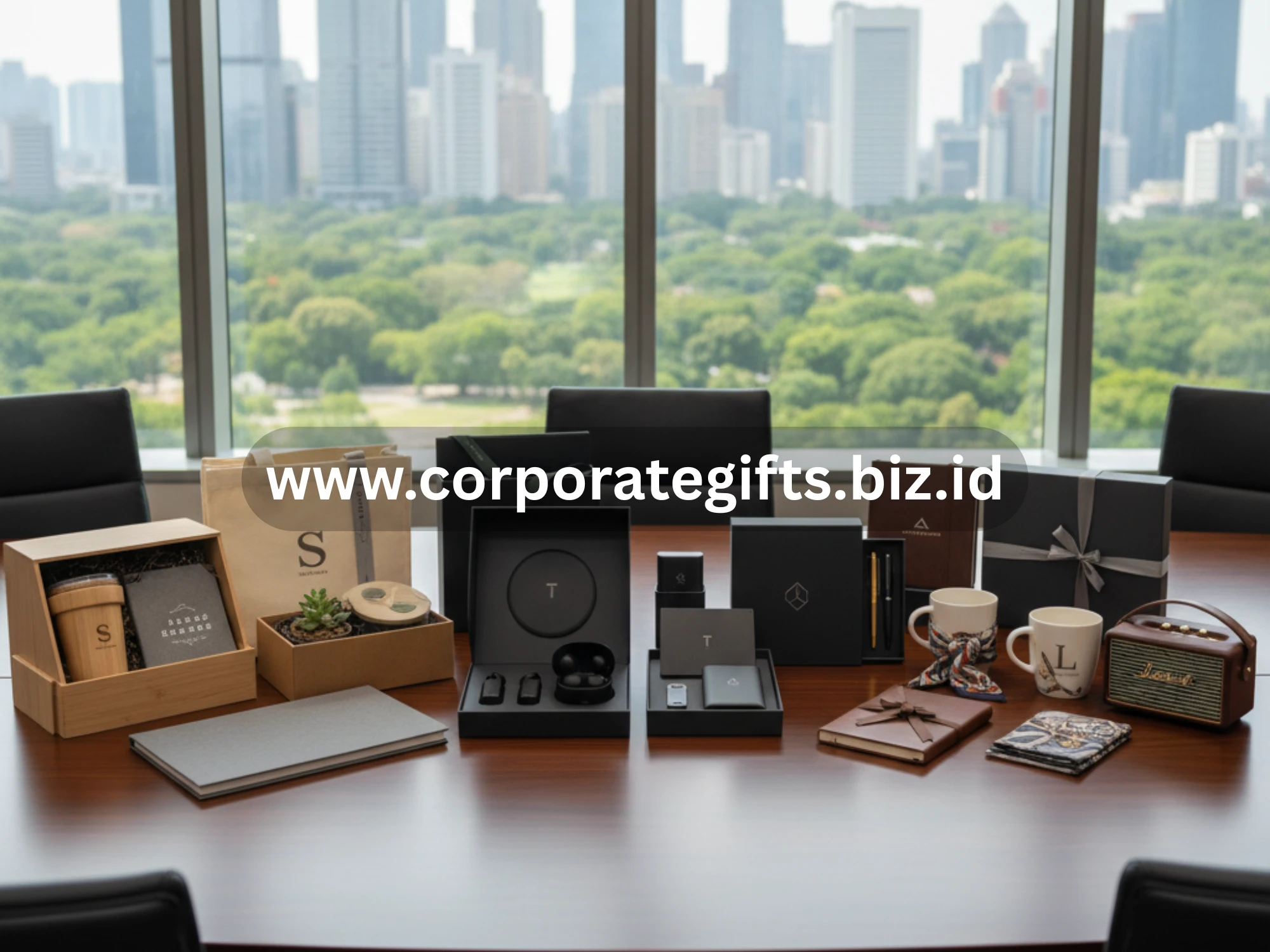 Koleksi corporate gift terbaru seperti sustainable gift, tech gift, dan lifestyle gift untuk branding perusahaan